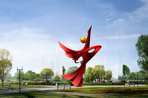 朝阳公园雕塑
