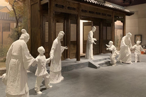 孔子博物馆雕塑欣赏